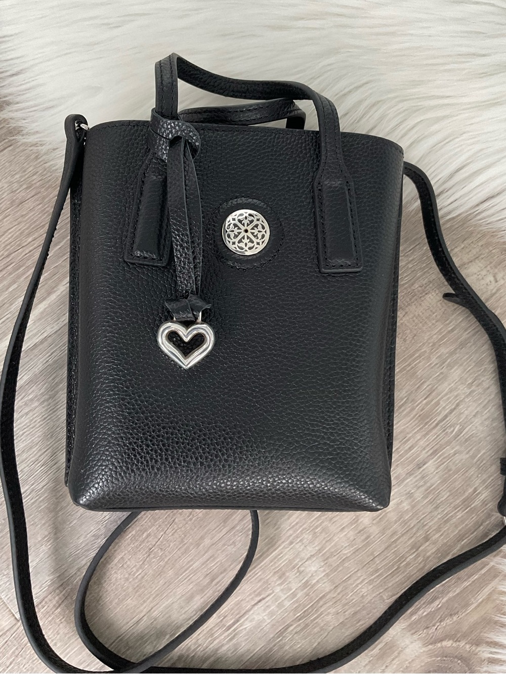 🖤❤️ BRIGHTON Ferrara Black Teena Mini Tote